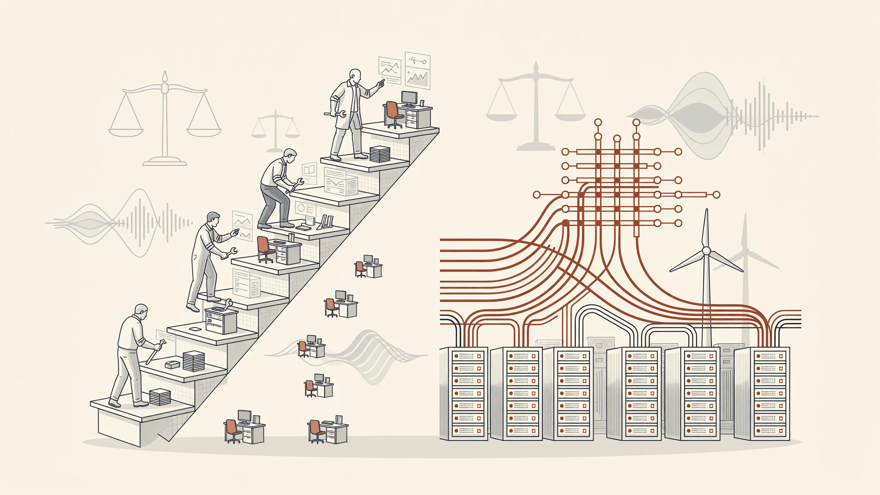 Editorial cover for August 25 AI Footprint edition